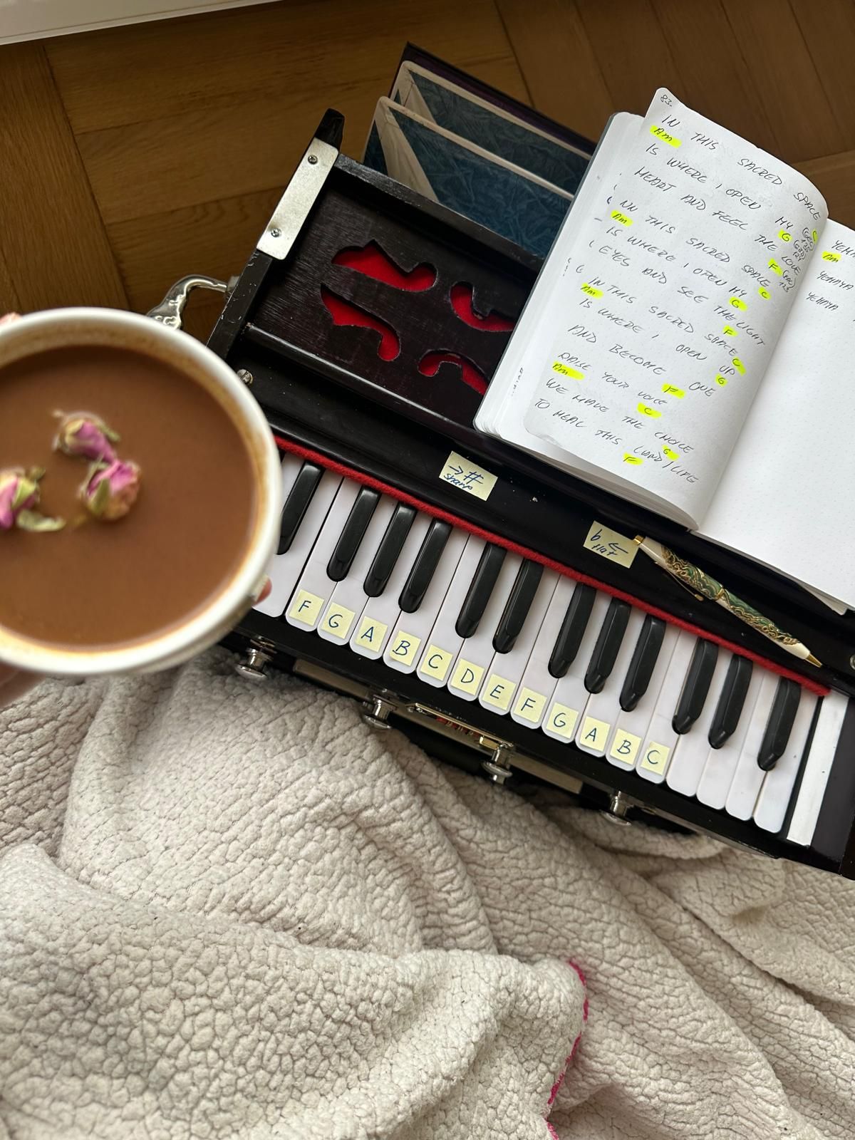 Kakao, Musik und persönliche Notizen